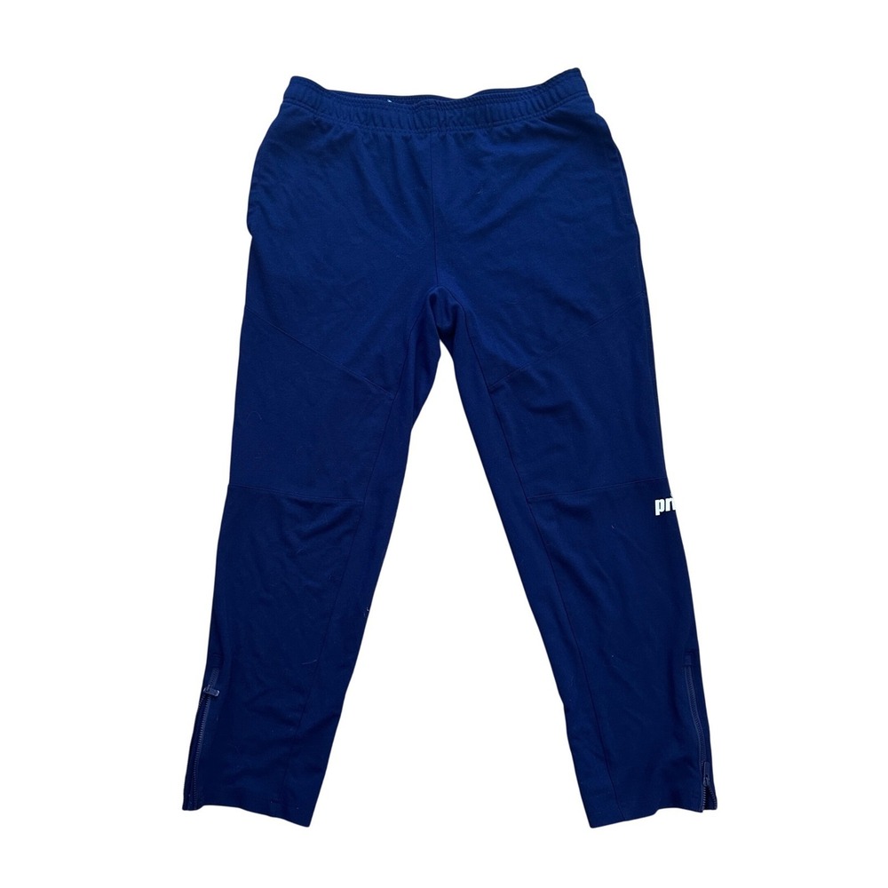 Prince Pickleball Track Pants‎ Men LargeBlue Athletic Warm Up Joggers Activewear